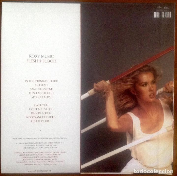 Discos de vinilo: ROXY MUSIC - FLESH + BLOOD - Foto 2