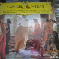 Discos de vinilo: HAENDEL - EL MESIAS - KARL RICHTER LP - EDICION ESPAÑOLA - DEUTSCHE GRAMMOPHON 1984 -MUY NUEVO(5)