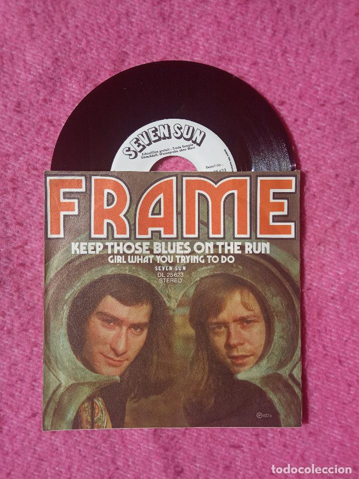 Disques de vinyle: SINGLE FRAME - Keep those blues on the run - DL 25 623 - GERMANY press (NM/NM)