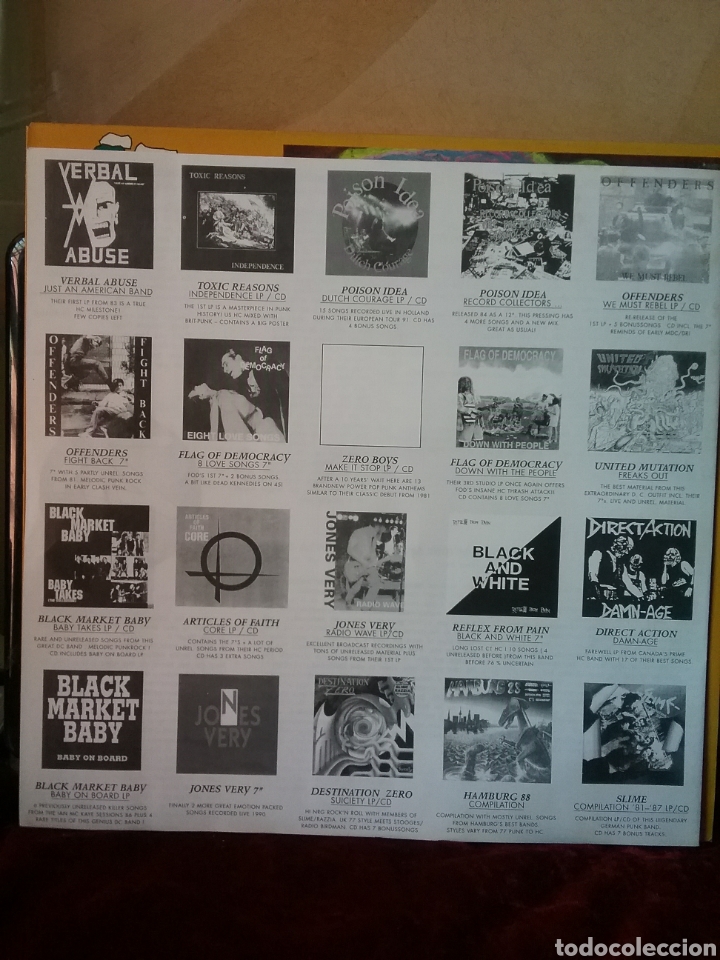 Discos de vinilo: ZERO BOYS 1991 Bitzcore Records....NUEVO - Foto 4