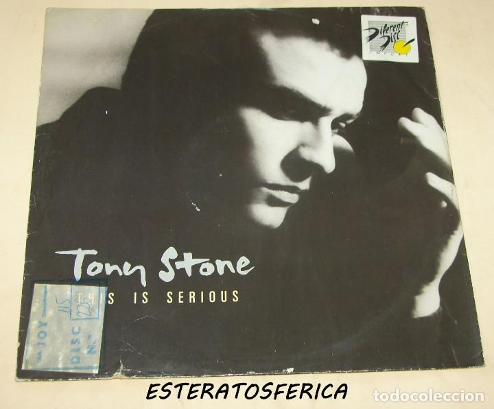 Discos de vinilo: TONY STONE - THIS IS SERIOUS - 1988 - Foto 1