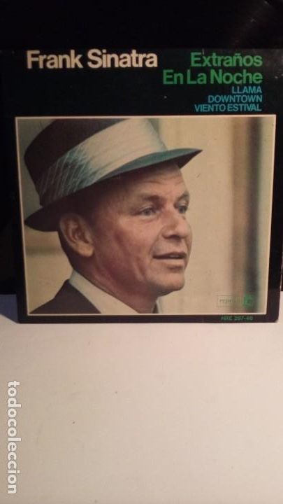 Discos de vinilo: FRANK SINATRA - EXTRA&Ntilde;OS EN LA NOCHE . - Foto 1