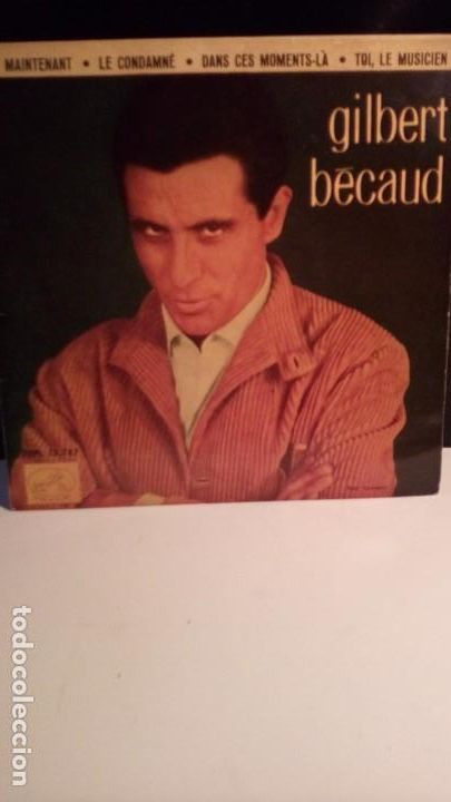 Discos de vinilo: GILBERT BECAUD - ET MAINTENANT . - Foto 1