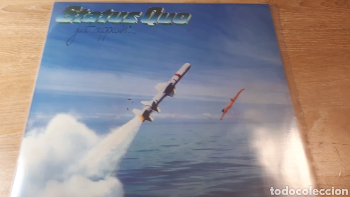 Discos de vinilo: STATUS QUO JUST SUPPOSIN - Foto 1