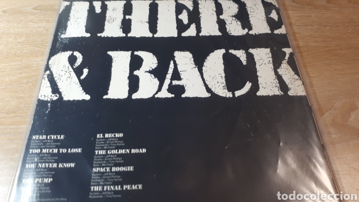 Discos de vinilo: JEFF BECK THERE AND BACK - Foto 2