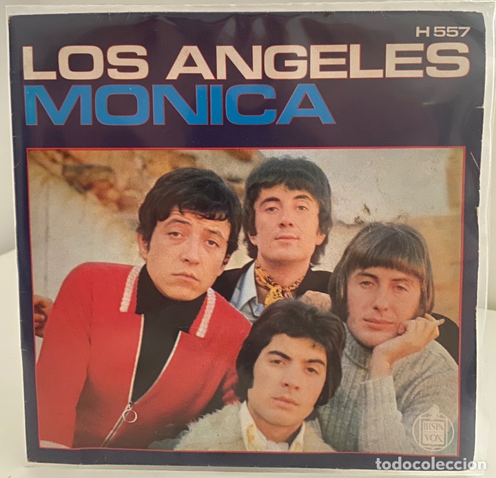 Disques de vinyle: LOS ANGELES-MONICA/TE PRESENTI/SINGLE 1970 HISPAVOX,ESPA&Ntilde;A.
