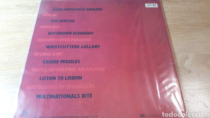 Discos de vinilo: FISCHER Z RED SKIES OVER PARADISE - Foto 2
