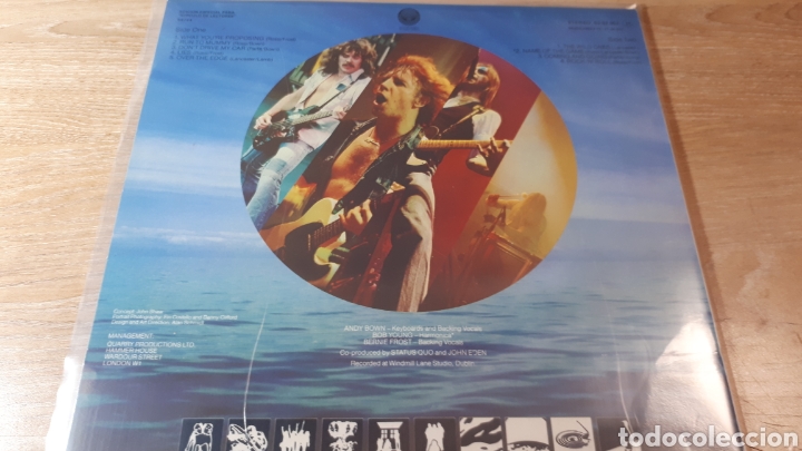 Discos de vinilo: STATUS QUO JUST SUPPOSIN - Foto 2