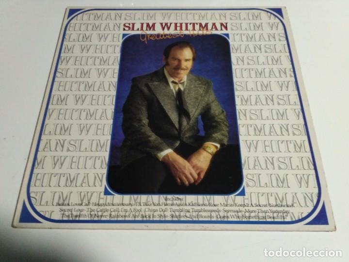 Discos de vinilo: Slim Whitman - Greatest Hits (LP, Comp, Mono) - Foto 1