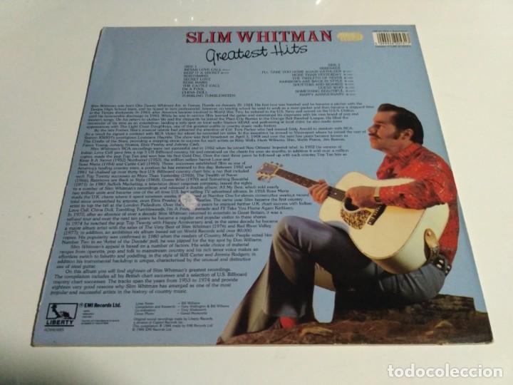 Discos de vinilo: Slim Whitman - Greatest Hits (LP, Comp, Mono) - Foto 2