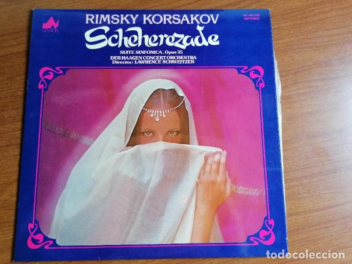 Discos de vinilo: LP Rimsky rorsakov - Scheherezade - Lawrence Schweitzer - Foto 1