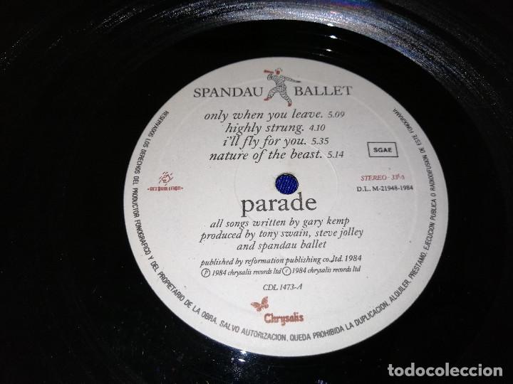 Discos de vinilo: SPANDAU BALLET (PARADE) - Foto 8