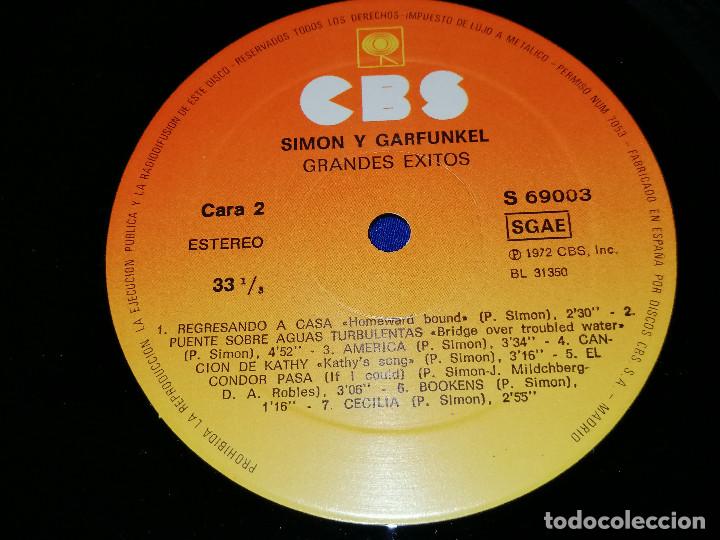 Discos de vinilo: SIMON AND GARFUNKELS -GREATEST HITS - Foto 9