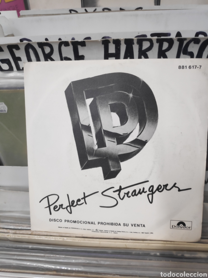 Discos de vinilo: Perfect stranger disco promocional Deep purple - Foto 1