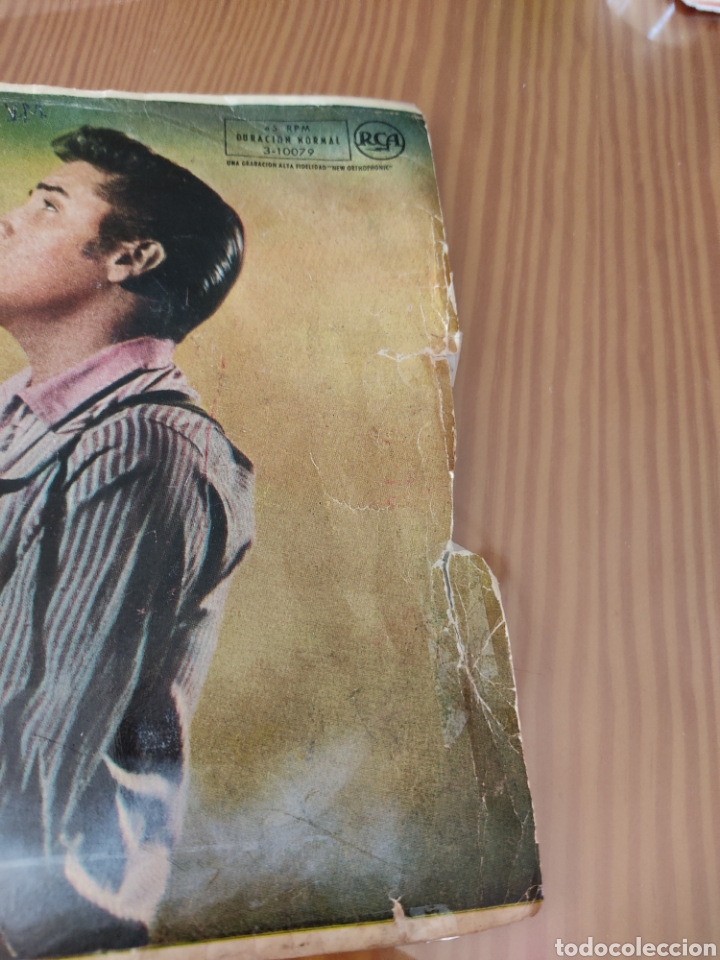 Discos de vinilo: Raro disco de vinilo single de ELVIS PRESLEY - Foto 8