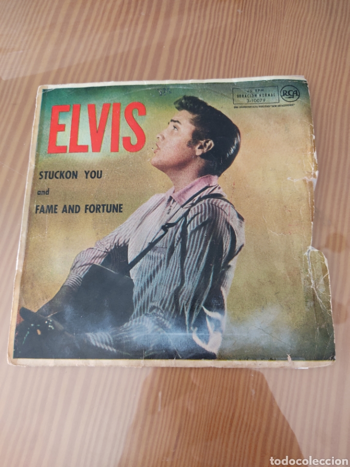 Discos de vinilo: Raro disco de vinilo single de ELVIS PRESLEY - Foto 1