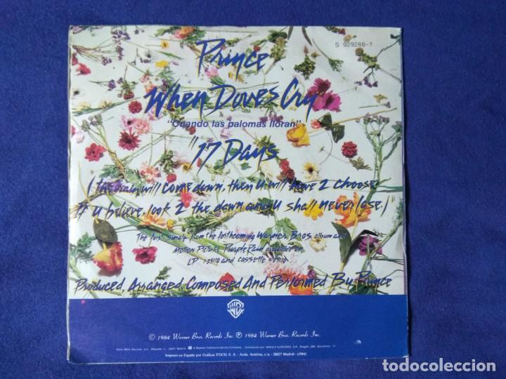 Discos de vinilo: PRINCE - WHEN DOVES CRY - Foto 2
