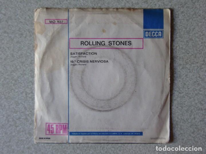 Discos de vinilo: THE ROLLING STONES.SATISFACTION + 1 - Foto 2