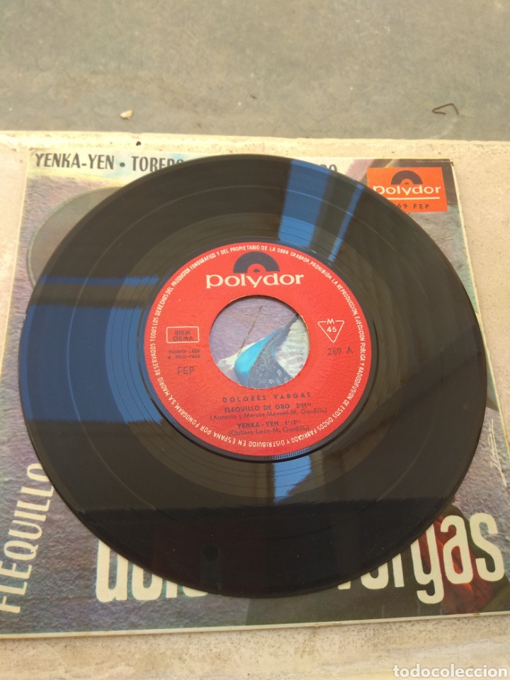 Discos de vinilo: Dolores Vargas - Flequillo de Oro - EP Vinilo - - Foto 3