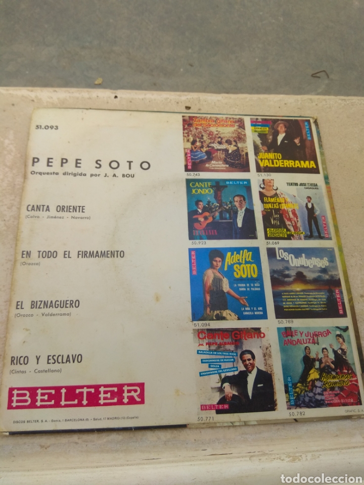 Discos de vinilo: Pepe Soto - EP Vinilo - - Foto 2
