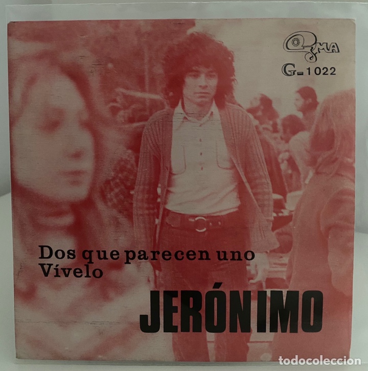 Vinyl-Schallplatten: JERONIMO-DOS QUE PARECEN UNO/VIVELO/SINGLE 1973 GMA RECORDS G-1022,ESPA&Ntilde;A.