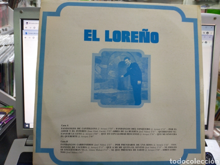 Discos de vinilo: El lore&ntilde;o lp 1968 tr&eacute;bol - Foto 2