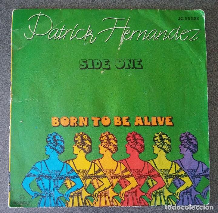 Discos de vinilo: Vinilo Ep Patrick Hernandez Born To Be Alive - Foto 1