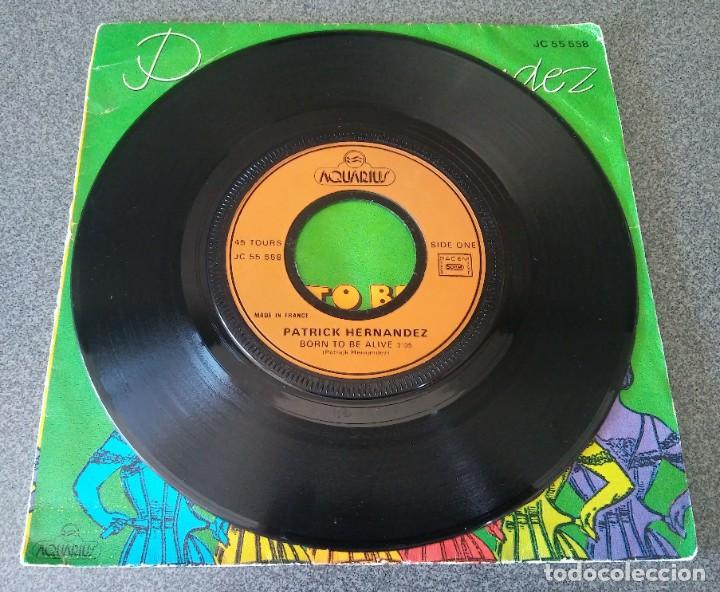 Discos de vinilo: Vinilo Ep Patrick Hernandez Born To Be Alive - Foto 2