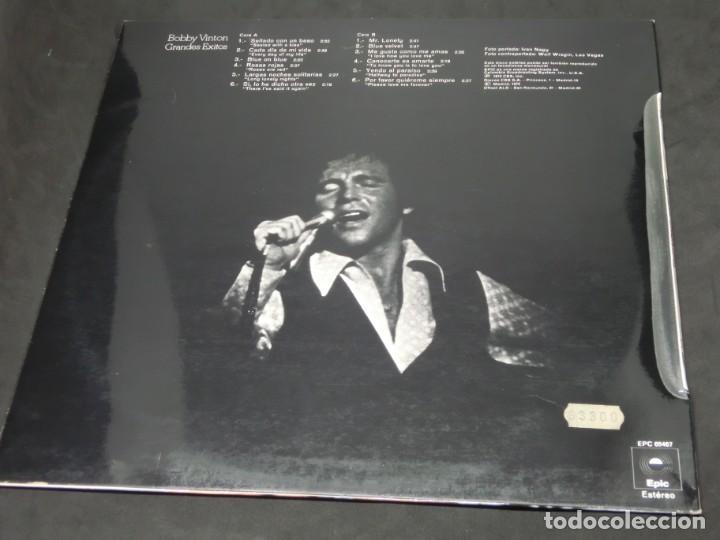Discos de vinilo: LP - BOBBY VINTON - GRANDES &Eacute;XITOS - 1973 - Foto 2