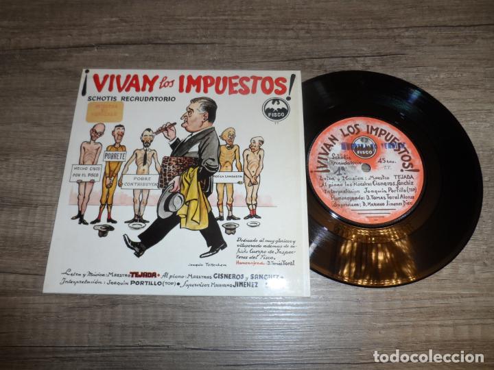 Discos de vinilo: MAESTRO TEJADA JOAQUIN PORTILLO - VIVAN LOS IMPUESTOS - Foto 1