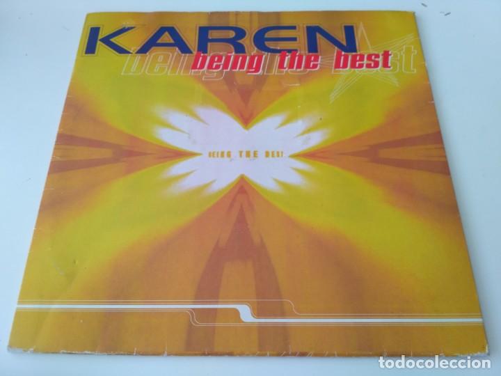Discos de vinilo: Karen - Being the best - Foto 1