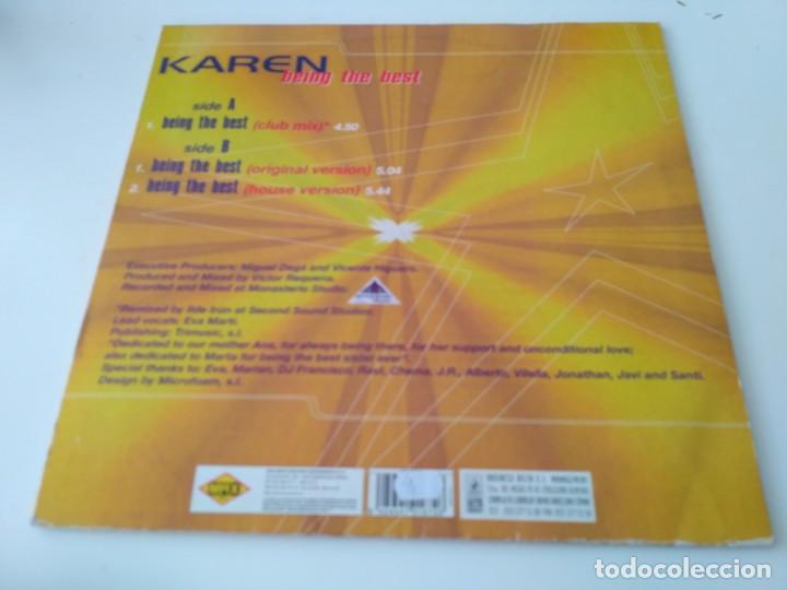 Discos de vinilo: Karen - Being the best - Foto 2