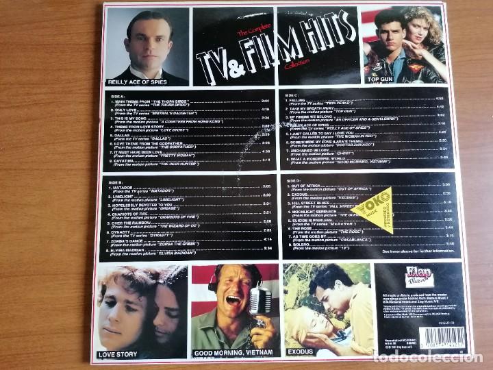 Discos de vinilo: doble LP THE COMPLETE TV FILMS HITS COLLECTION - Foto 2