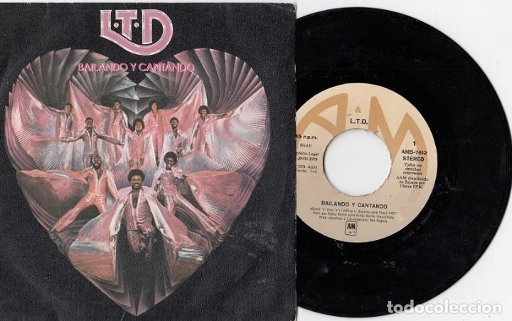 Discos de vinilo: L.T.D. - DANCE N SING N- SINGLE DE VINILO EDICION ESPA&Ntilde;OLA # - Foto 1