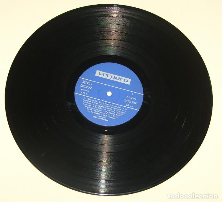 Discos de vinilo: JOSE GUARDIOLA - VERGARA 1967 - Foto 4