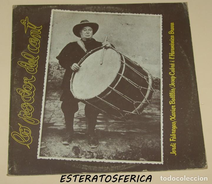 Discos de vinilo: Jordi Fabregas, Xavier Batll&eacute;s, Josep Cabr&eacute; i lHarm&oacute;nica Barna - Lo Poder Del Cant - Foto 1