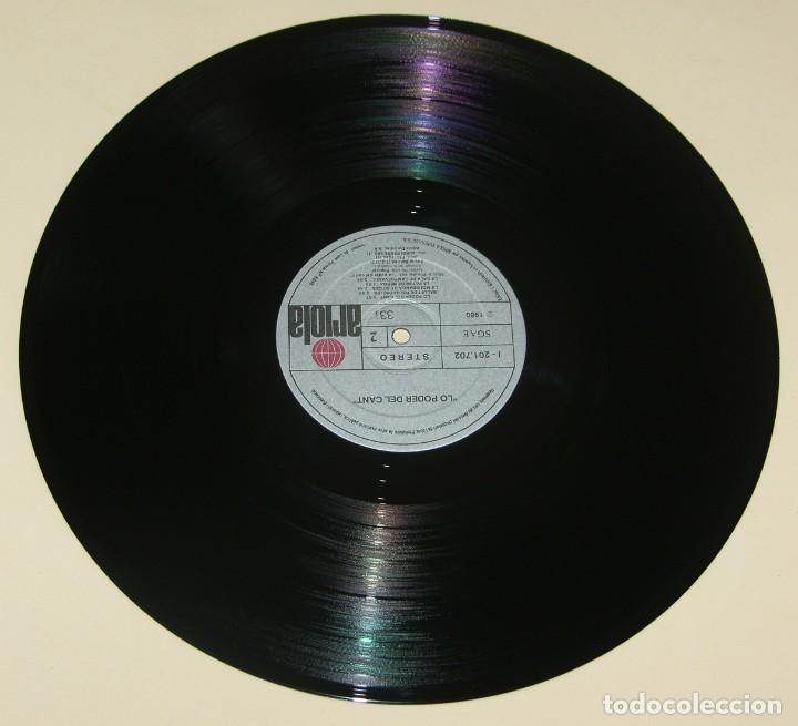 Discos de vinilo: Jordi Fabregas, Xavier Batll&eacute;s, Josep Cabr&eacute; i lHarm&oacute;nica Barna - Lo Poder Del Cant - Foto 5