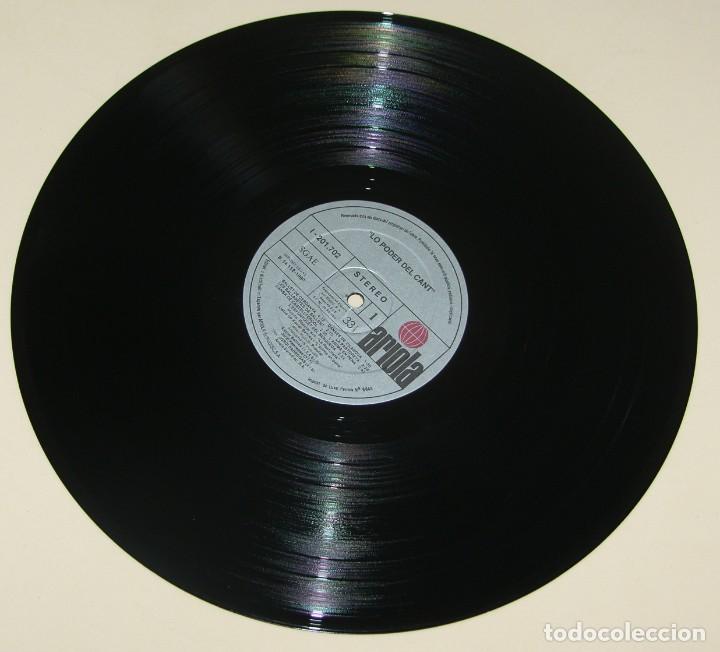 Discos de vinilo: Jordi Fabregas, Xavier Batll&eacute;s, Josep Cabr&eacute; i lHarm&oacute;nica Barna - Lo Poder Del Cant - Foto 6