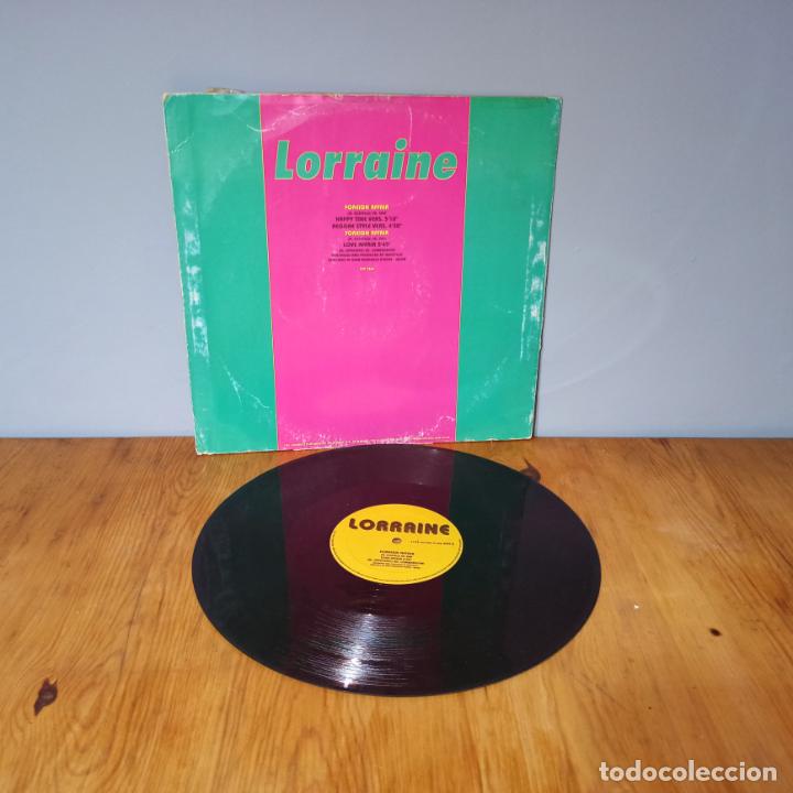 Discos de vinilo: MAXI SINGLE DISCO VINILO - LORRAINE - FOREIGN AFFAIR - Foto 2