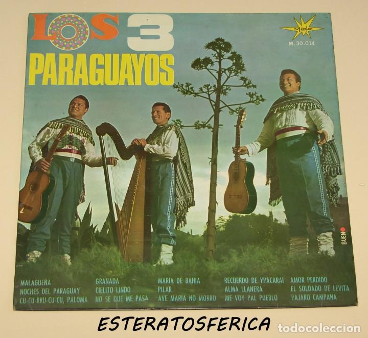 Discos de vinilo: LOS 3 PARAGUAYOS - MARFER - 1966 - Foto 1
