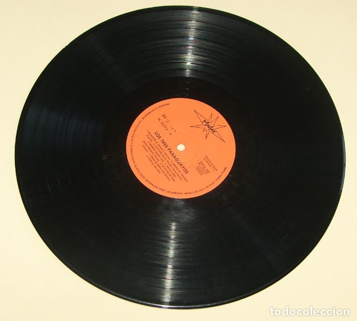 Discos de vinilo: LOS 3 PARAGUAYOS - MARFER - 1966 - Foto 3