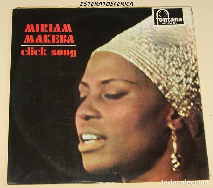 Discos de vinilo: MIRIAM MAKEBA - CLICK SONG - FONTANA 1968 - Foto 1