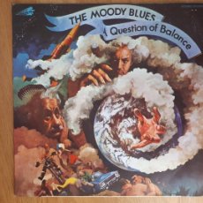 Discos de vinilo: THE MOODY BLUES - A QUESTION OF BALANCE - THREESHOLD - 1970 - VG/VG+. Lote 213958581