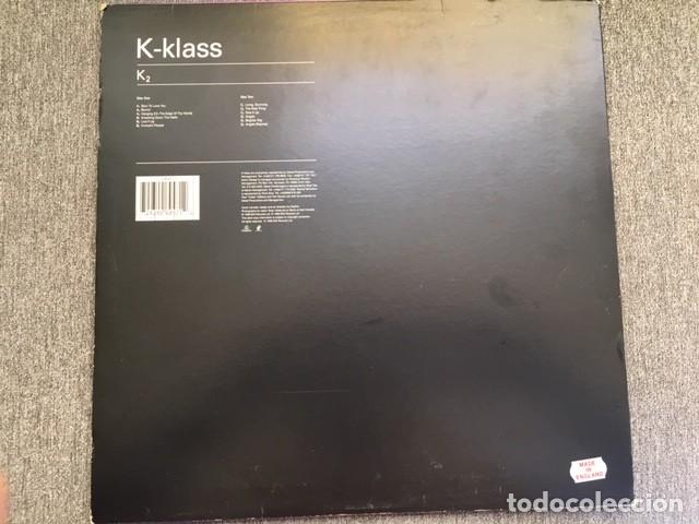 Discos de vinilo: K- KLASS K2 . MADE IN ENGLAND 1998 . 2 LP&acute;S - Foto 3