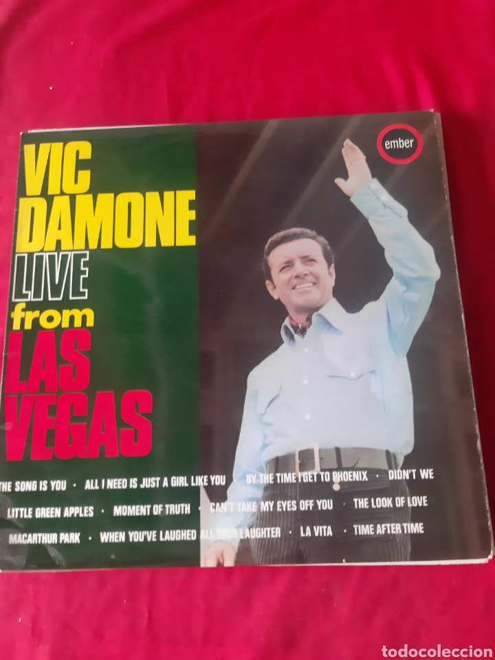 Discos de vinilo: VIC DAMONE . LOTE DE 7 LP. - Foto 3