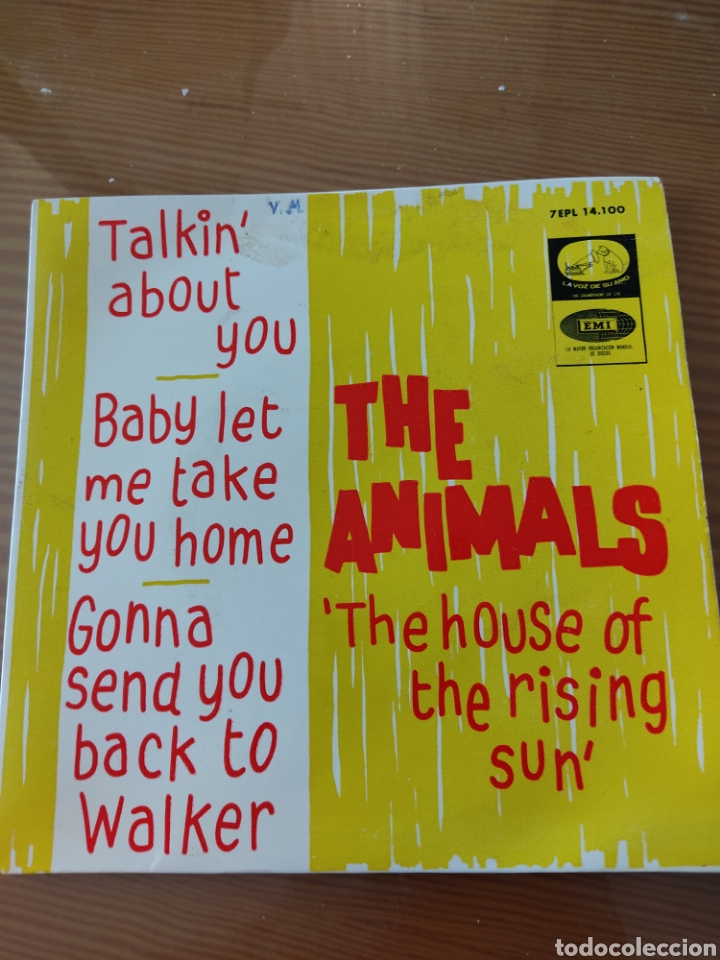 Discos de vinilo: Disco vinilo single THE ANIMALS - Foto 1