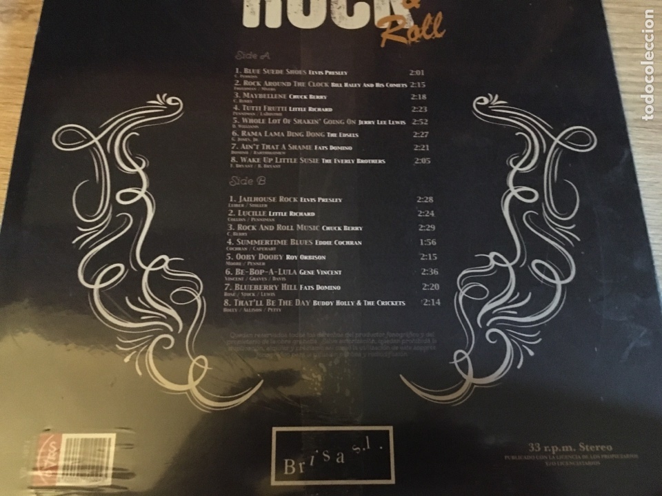 Discos de vinilo: Varios &lrm;&ndash; Rock & Roll lp vinilo - Foto 2
