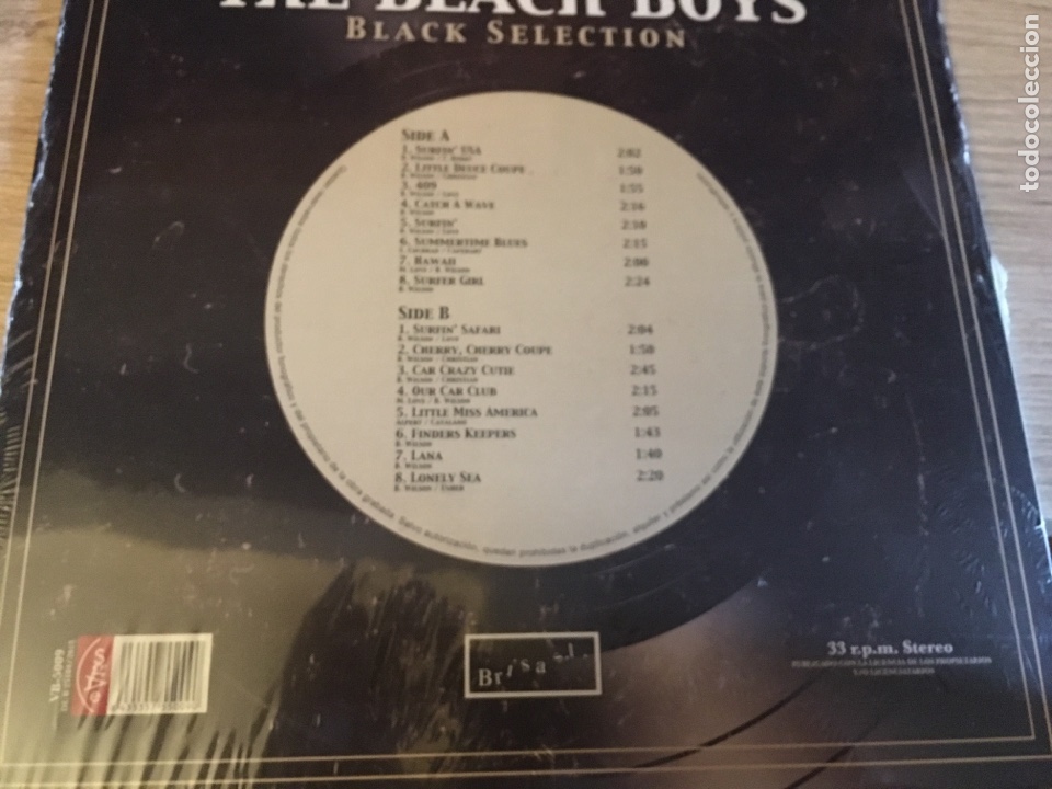 Discos de vinilo: Beach Boys - Black Selection lp vinilo - Foto 2