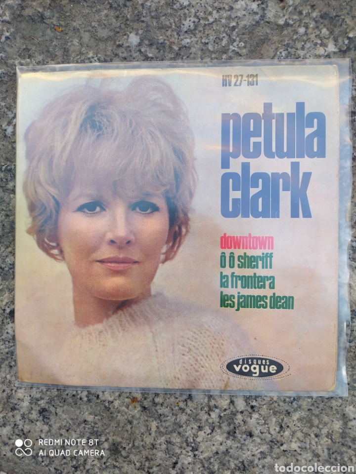 Discos de vinilo: Petula Clark. Downtown - Single vinilo buen estado - Foto 1