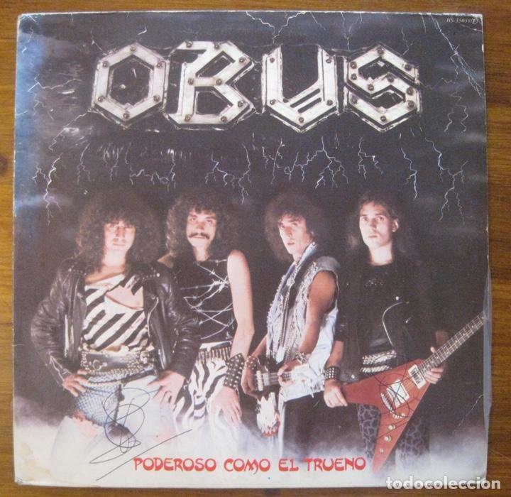 Discos de vinilo: Obus &ndash;Poderoso Como El Trueno Lp DISCO PROMOCIONAL - Foto 1